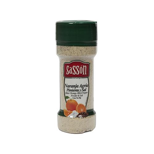 Especia Sasson Naranja Pimienta Sal - 80 g