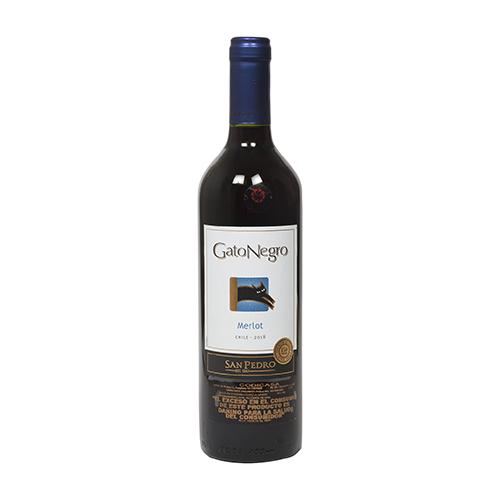 Vino Merlot Gato Negro