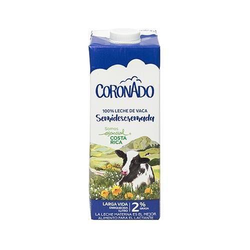 Leche UHT Semidescremada Coronado
