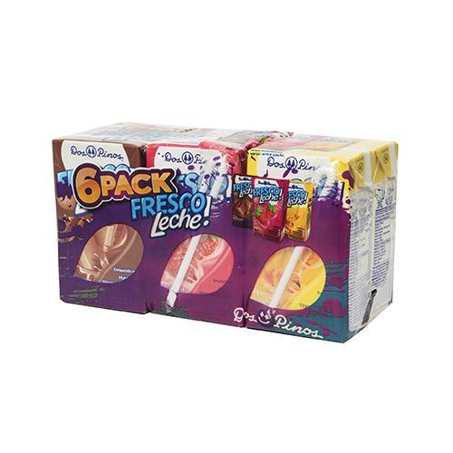 Bebida Láctea Surtido FrescoLeche Dos Pinos 6pack