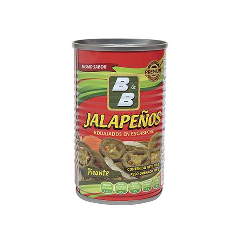 Chile ByB rodajado picante escabeche - 180 g