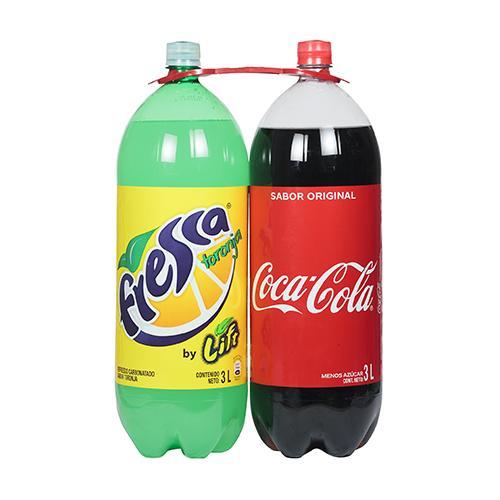 Coca Cola Original + Fresca 2 Pack