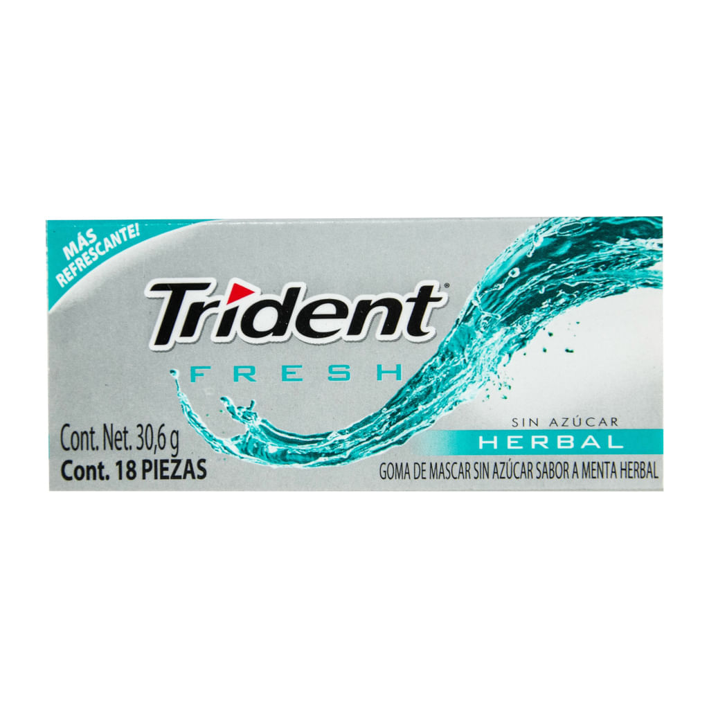 Chicle Herbal Trident