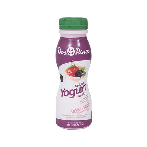 Yogurt Líquido Fresa Mora Dos Pinos