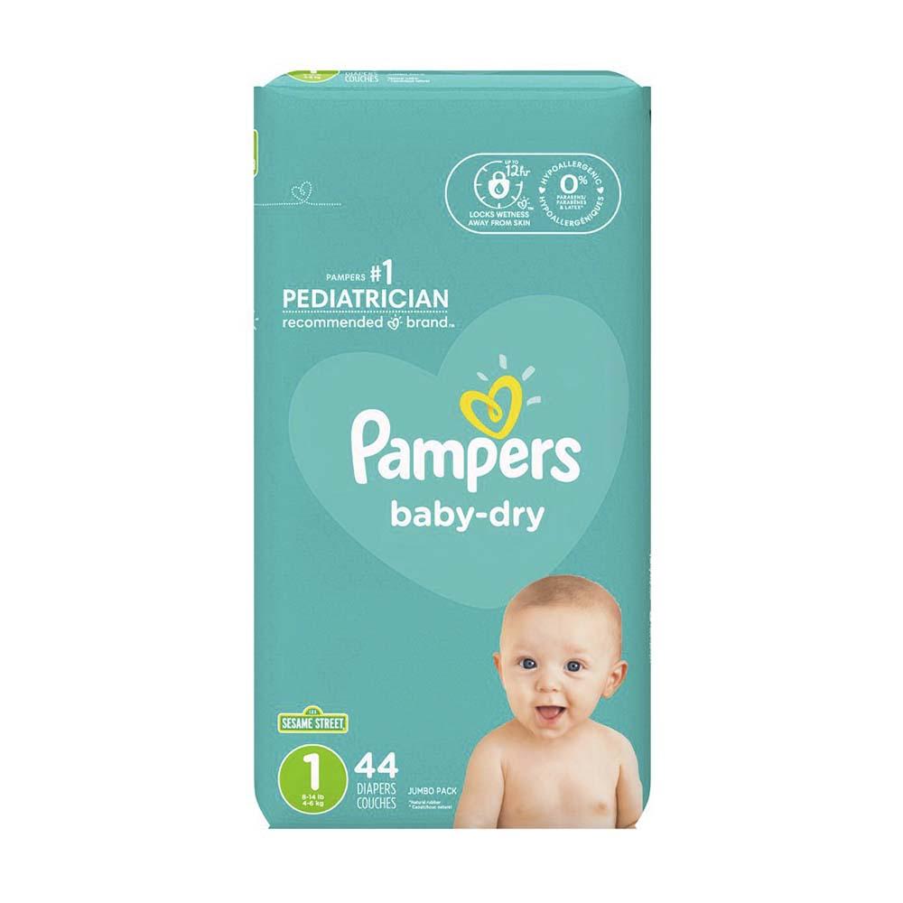 Pañal Desechable Talla 1 Baby Dry Pampers