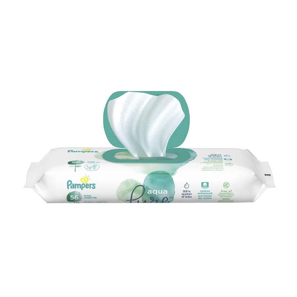 Toallas Húmedas Pampers Aqua Pure