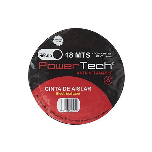 Cinta Aislar Negra Power Tech