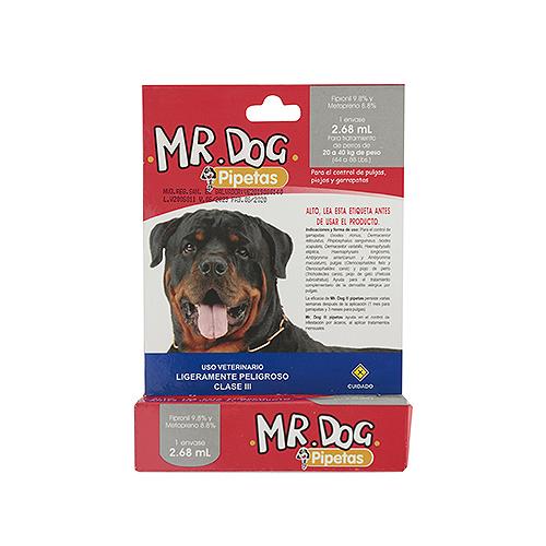 Antipulgas Pipeta Morada Mr. Perro