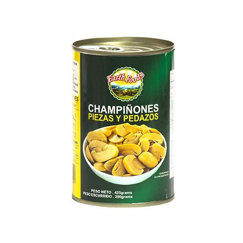 Champiñones Piezas y Pedazos Earth Foods