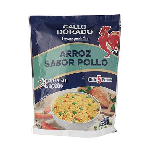 Arroz Precocido Pollo Gallo Dorado