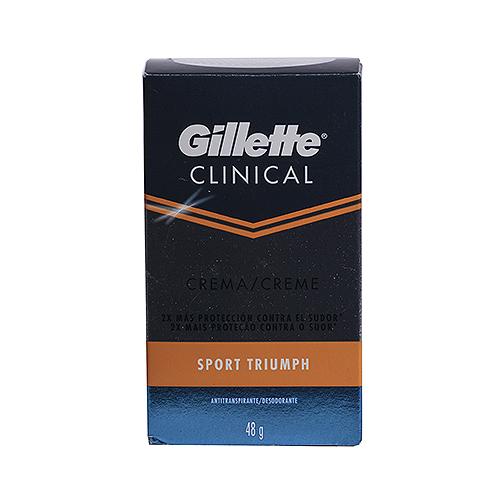 Desodorante Hombre Clínico Sport Gillette Barra