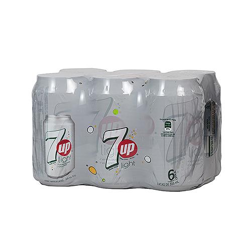 Seven Up Lata 6 Pack