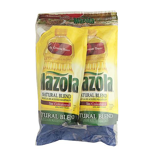 Aceite Vegetal Blend Mazola Doypack 2 Pack
