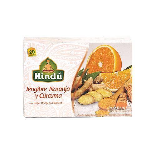 Té Jengibre Naranja y Cúrcuma Hindú