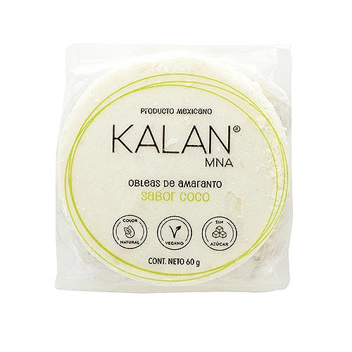 Obleas Coco Sin Azúcar Kalan
