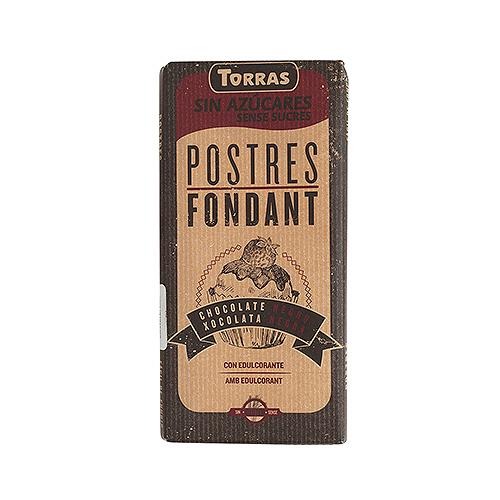 Chocolate Para Fondan Torras Sin Azúcar