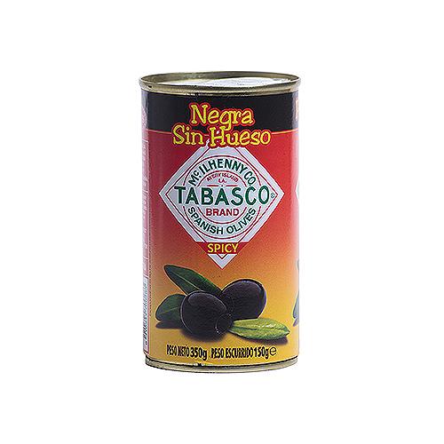 Aceitunas Negra Sin Hueso Tabasco Lata