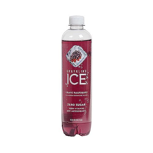 Sparkling Ice Uva Frambuesa Sin Azúcar Envase