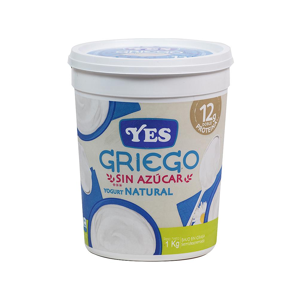 Yogurt Griego Natural Sin Azúcar Yes