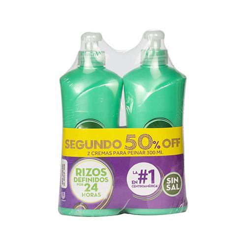 Crema Peinar Rizos Definidos Sedal 2 Pack