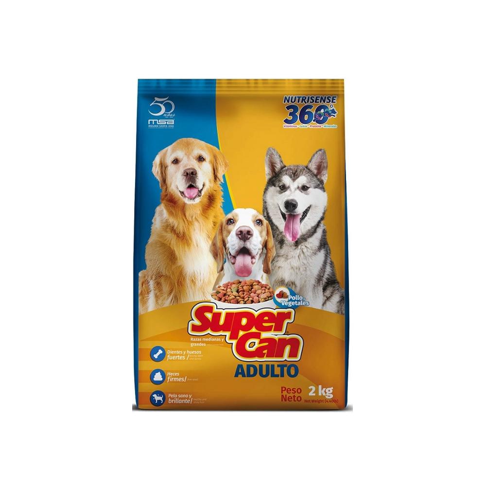 Alimento Perro Pollo Y Vegetales Super Can