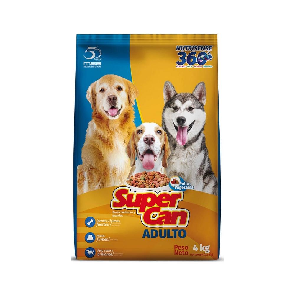 Alimento Perro Pollo Y Vegetales Super Can