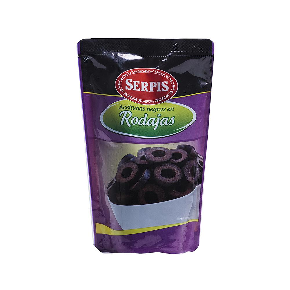 Aceitunas Negras Rodajas Serpis Doypack