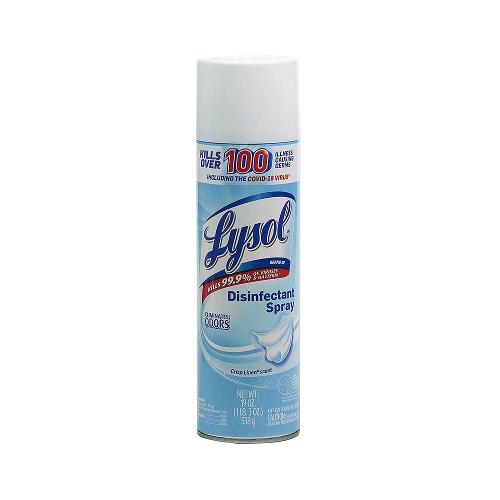 Desinfectante Crisp Line Scent Kill Over 100 Germs Lysol Aerosol