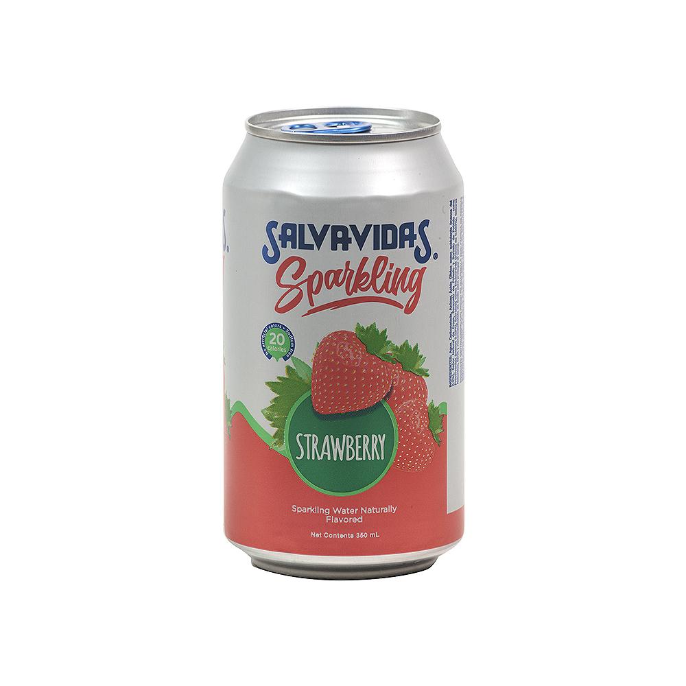 Salvavidas Sparkling Fresa Lata