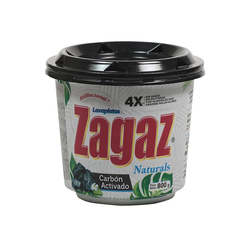 Lavaplatos Crema Carbón Activado Zagaz