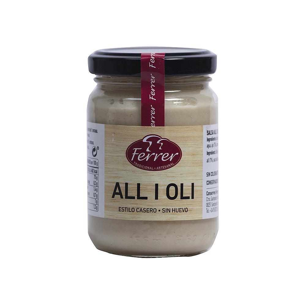 Salsa All I Oli Sin Gluten Ferrer