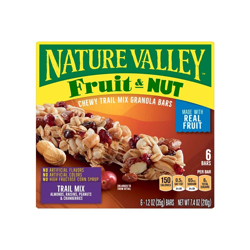 Barras Cereal Frutas y Nuez Nature Valley