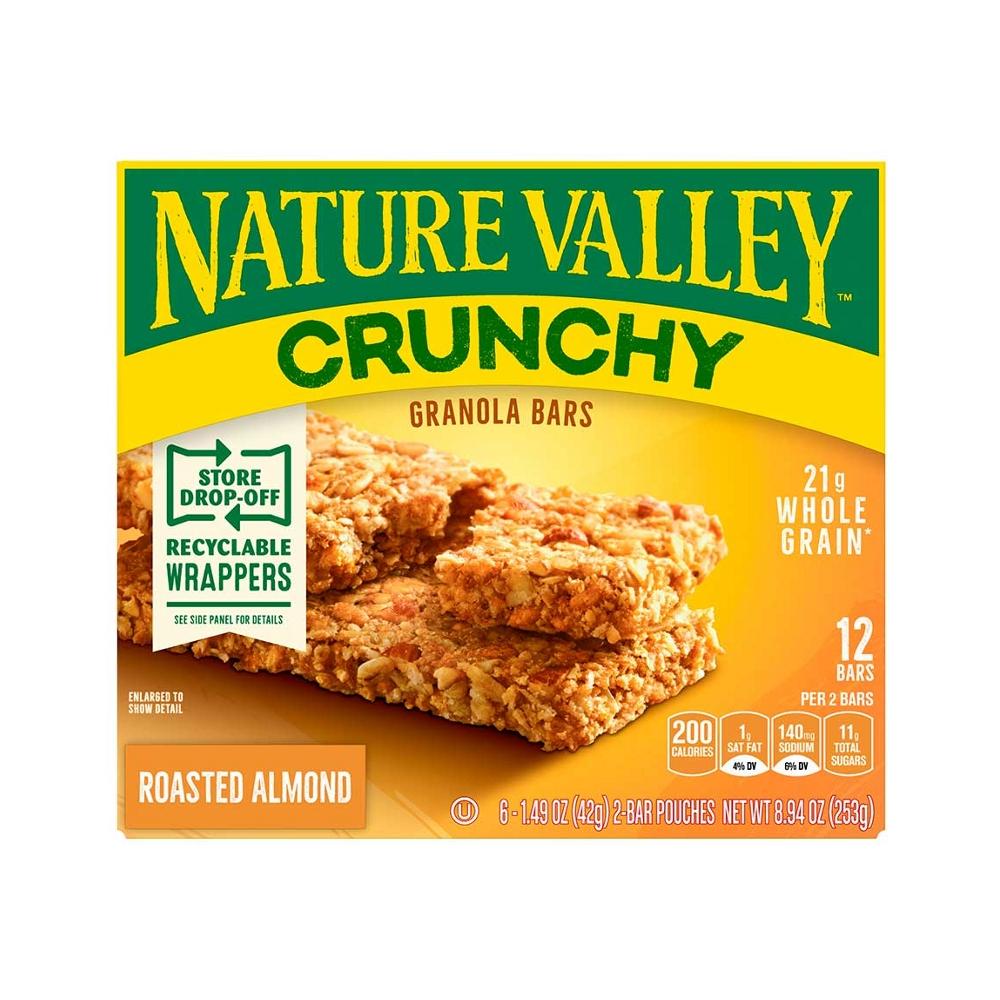 Barras Cereal Almendra Tostada Nature Valley