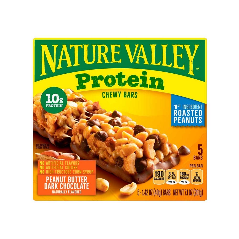 Barras Cereal Proteina Peanut Butter Nature Valley