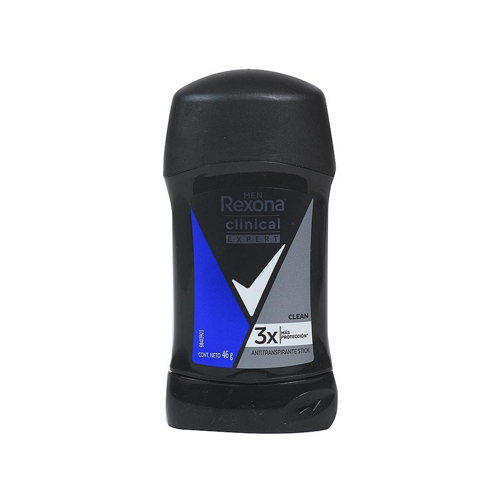 Desodorante Hombre Clinical Expert Clean Rexona Men Barra
