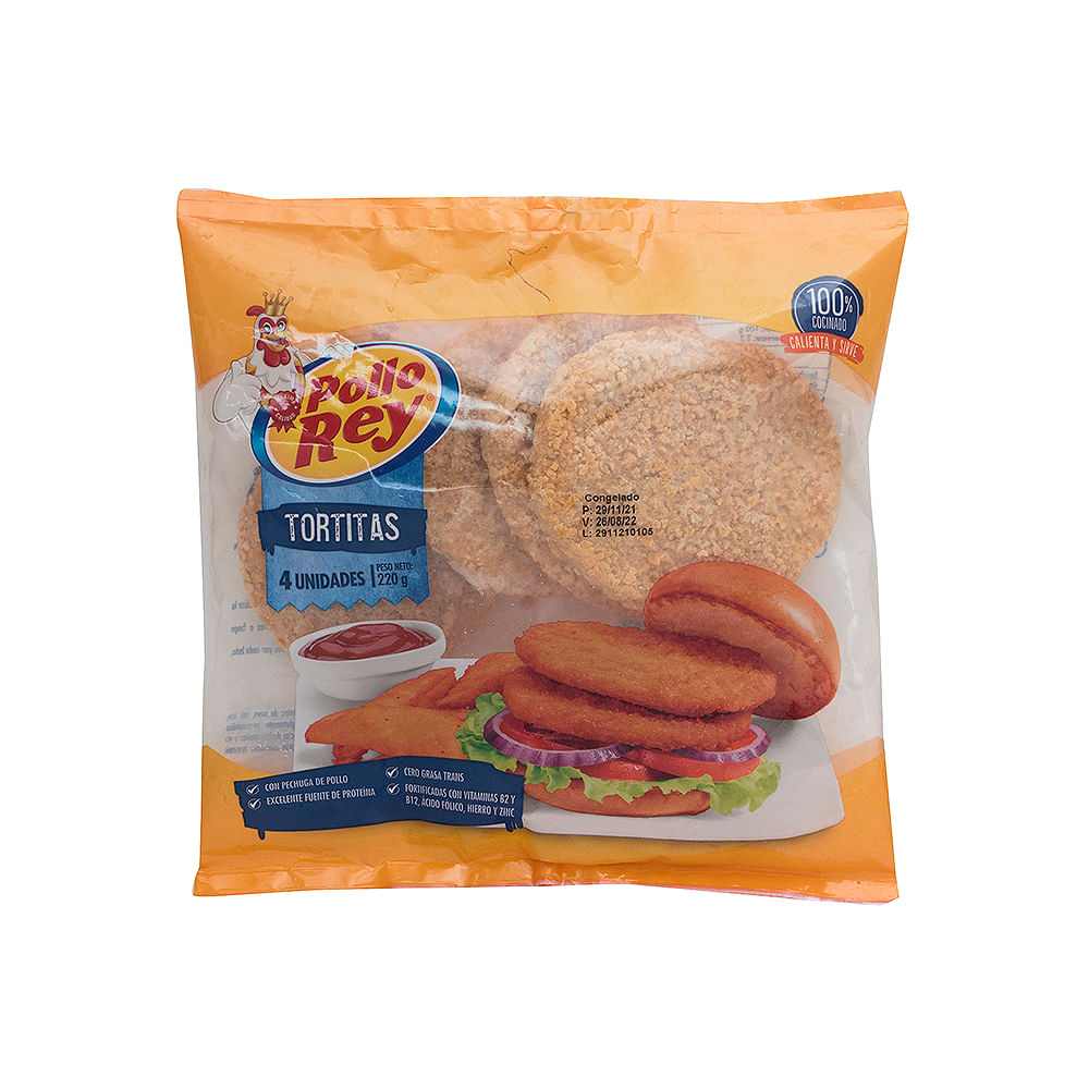 Tortitas Pollo Rey