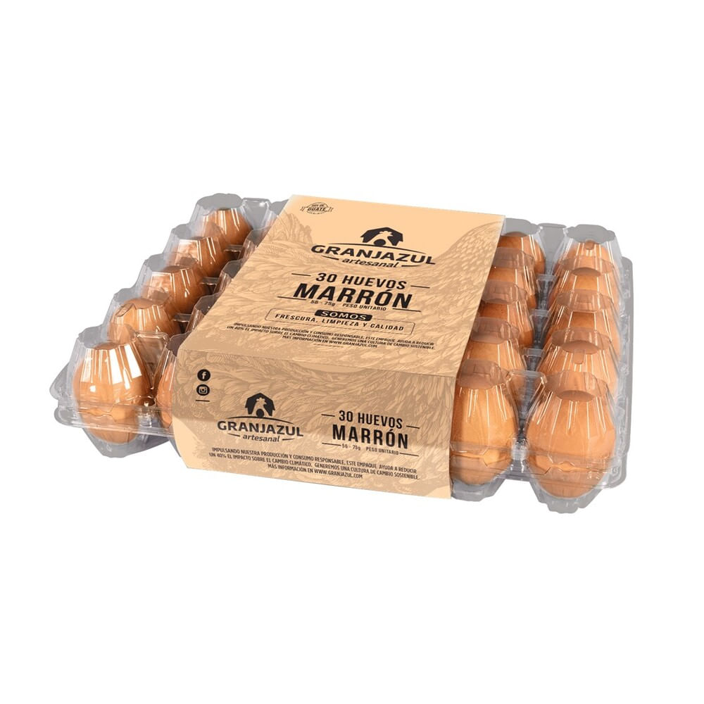 Huevos Marrón Artesanal Granjazul