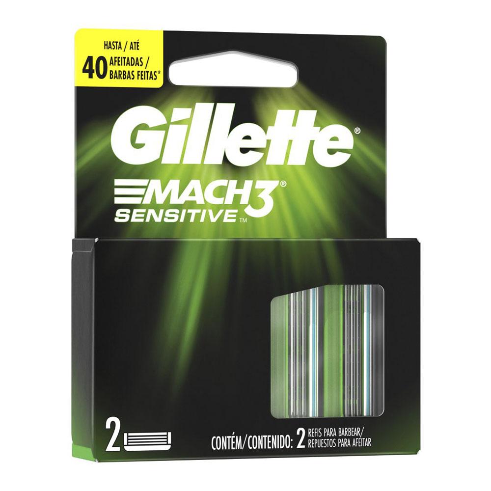 Repuesto Sensitive Mach 3 Gillette