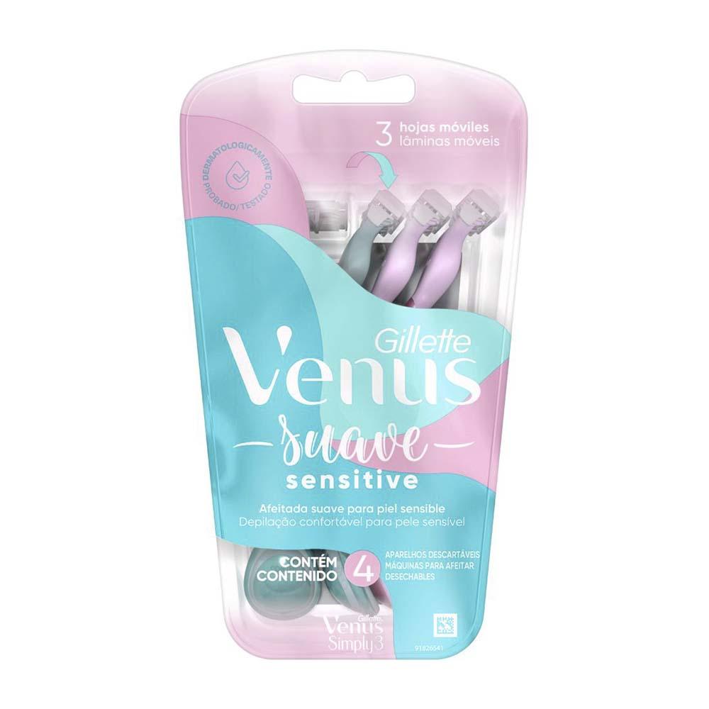 Rasuradora Suave Simply 3 Gillette Venus