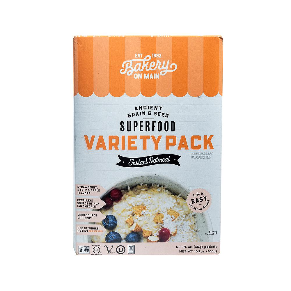 Avena Hojuelas Instantánea Variedad Bakery On Main 6 Pack