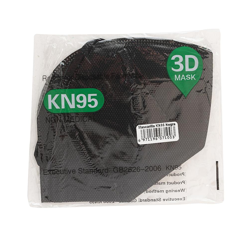 Mascarilla Negra KN95