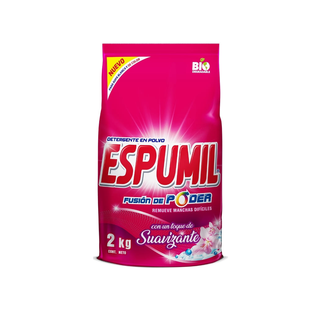 Detergente Polvo Floral Suavizante Espumil