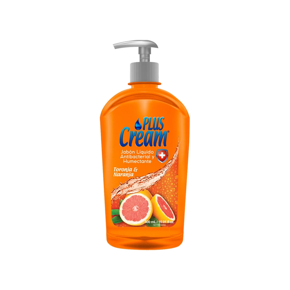 Jabón Líquido Toronja Naranja Plus Cream