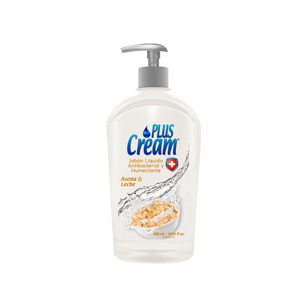 Jabón Líquido Avena Leche Plus Cream