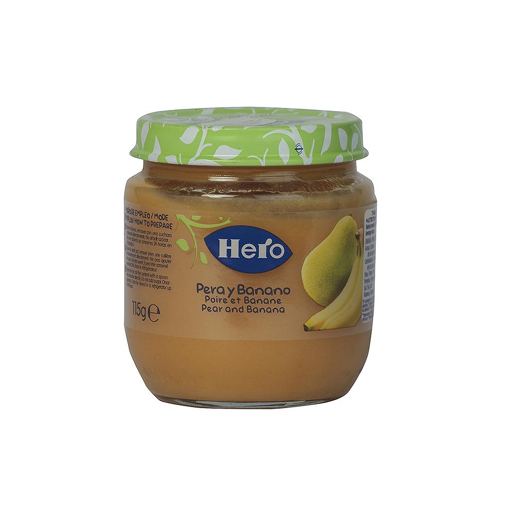 Compota Pera Banano Hero