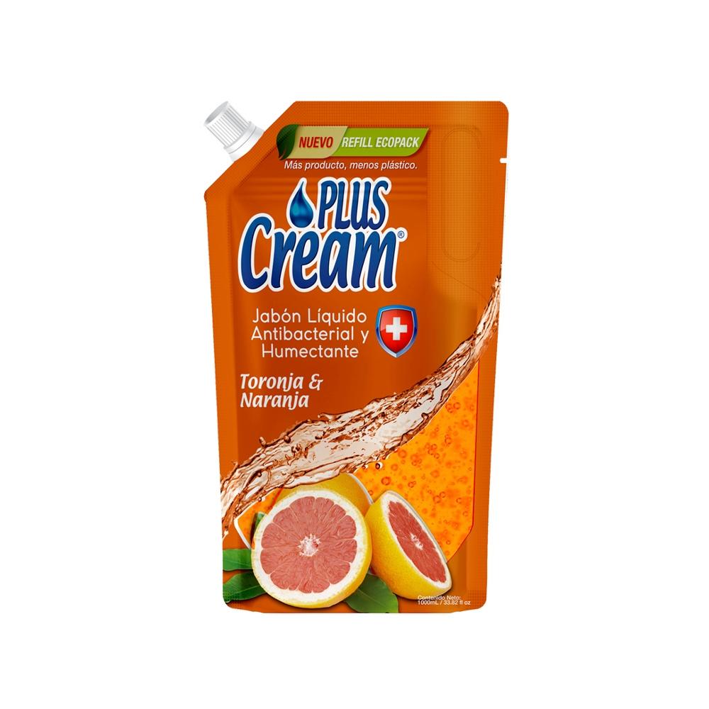 Jabón Líquido Toronja Naranja Plus Cream