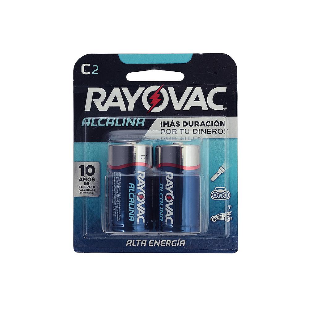 Batería Alcalina C Rayovac