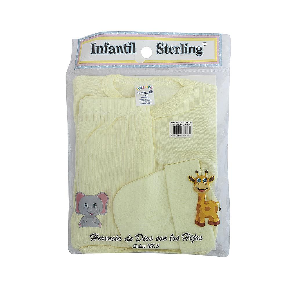 Traje Bebe Infantil Sterling