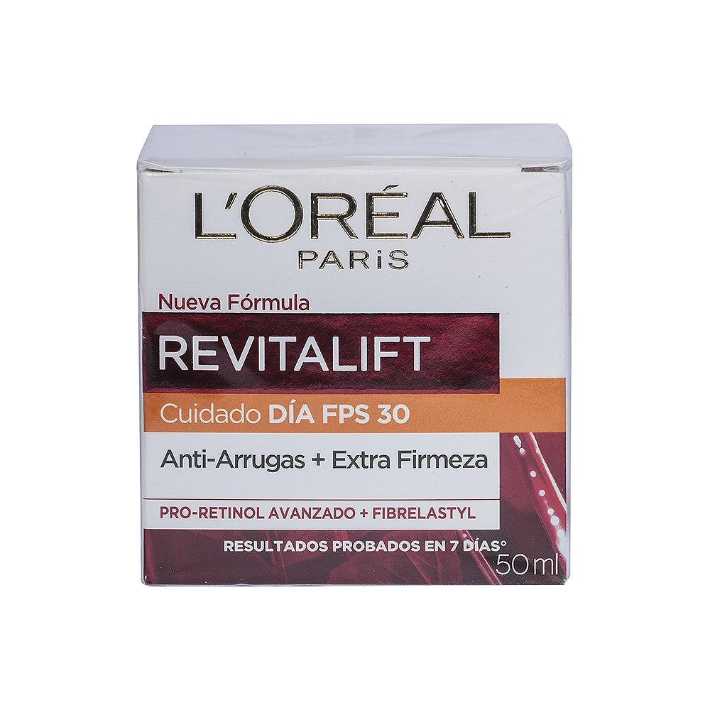 Crema Facial Día Antiarrugas FPS 30 Revitalift Loreal