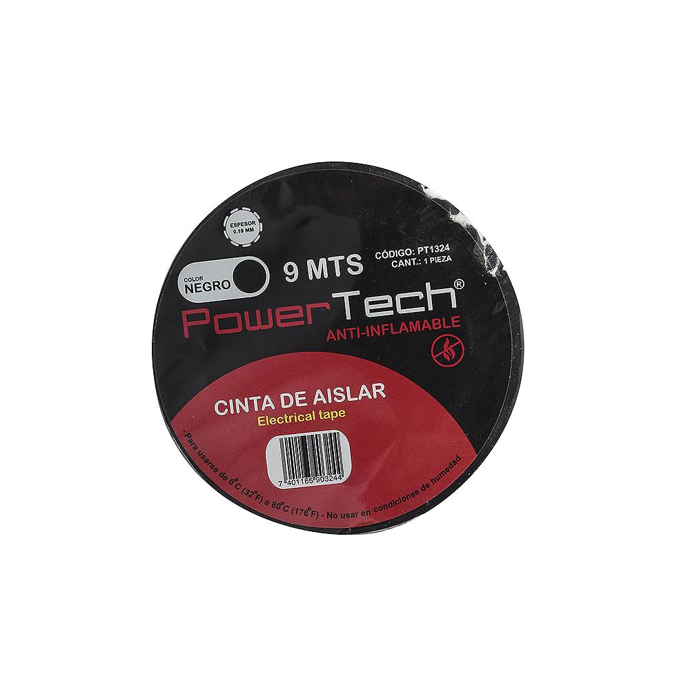 Cinta Aislar Negra 9mts. Power Tech